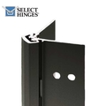 Select Hinges 85" Geared Concealed Continuous Hinge - Flush Mounted - For 1-3/4" Doors - Black SLH-11-85-BK-HD